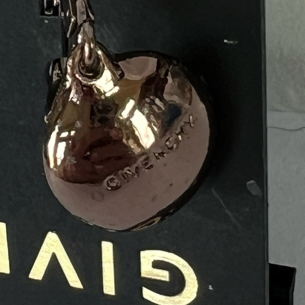 Givenchy vintage /new on card dangle earrings - Picture 12 of 13